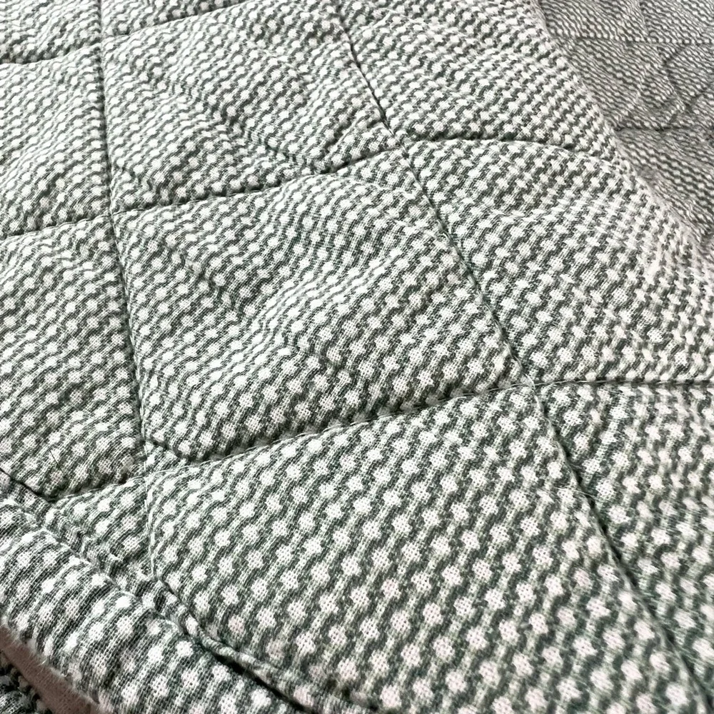 Origami Pieced Prairie Patchwork‎ Quilt Queen Size reversible bedspread modern